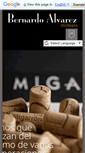 Mobile Screenshot of bodegasbernardoalvarez.com